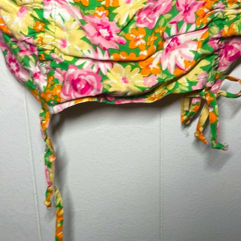 Derek Heart Floral Corset Style Top - Picture 4 of 9